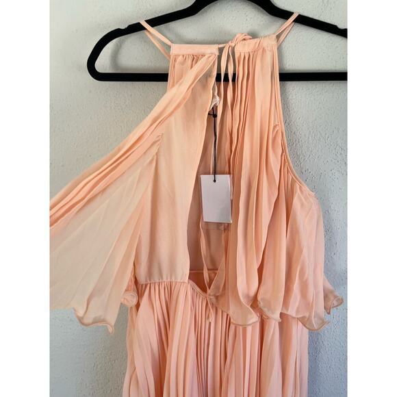 Anthropologie ENDLESS ROSE  Woman  Ariana Pleated Double Layer Dress, Si… - Picture 9 of 11